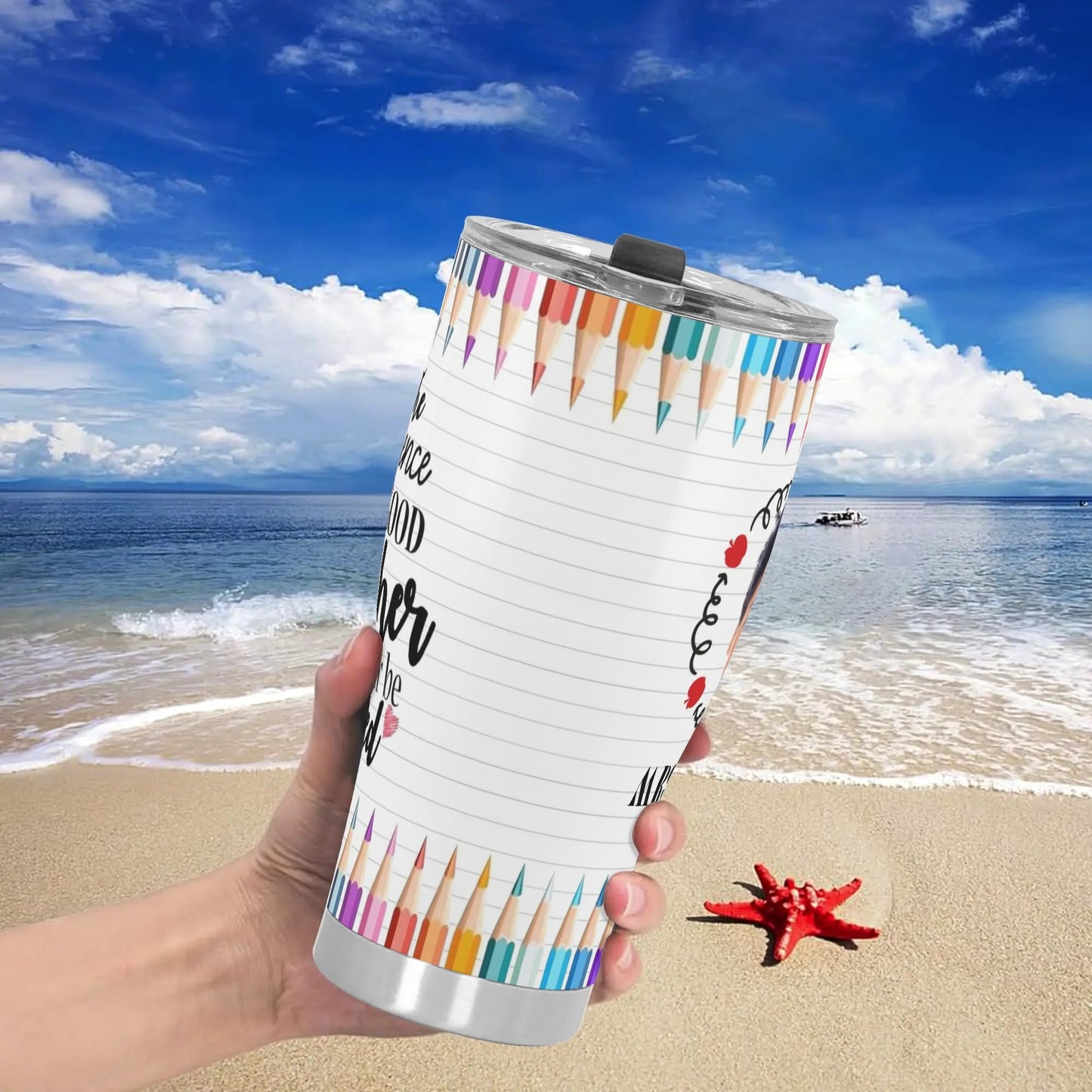 3D Personalized Stainless Steel Tumbler 30oz Printed Cup Gift